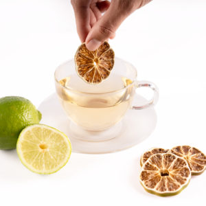 Lime slice infusion