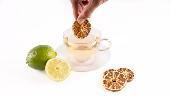 Lime slice infusion